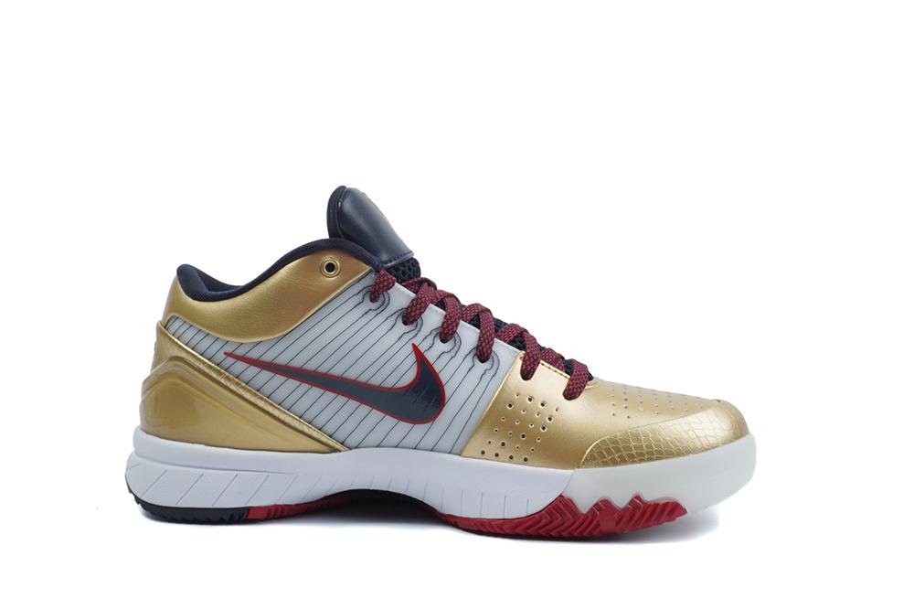 PK God Kobe 4 Protro Metallic Gold and Dark Obsidian RETAIL MATERIALS READY TO SHIP